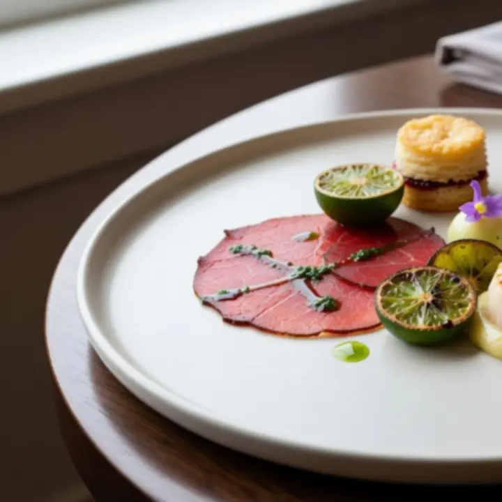 Artisanal tasting platter with modern Australian dishes at Straight & Sear
